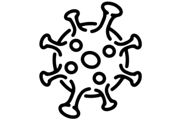 Stylized Drawing of a Flower-like Pattern