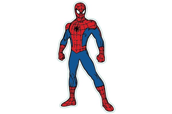 Spider-Man Sticker: A Vibrant Portrayal of the Iconic Superhero