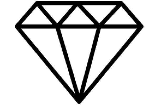 Simplistic Diamond Icon in