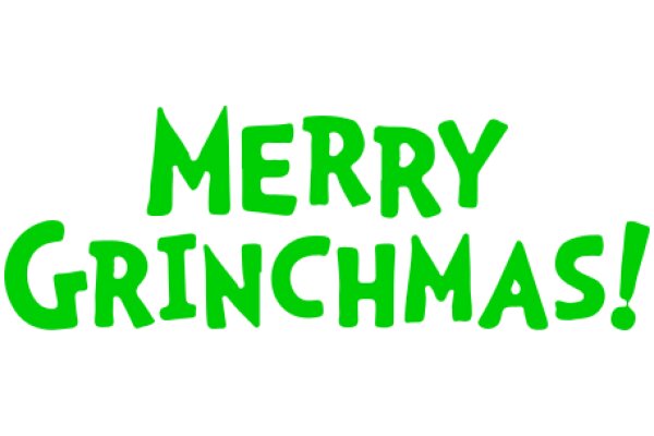 Merry Christmas Grinch: A Festive Greeting