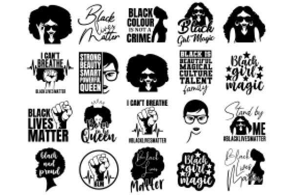 A Collection of Empowering Black Lives Matter Stickers