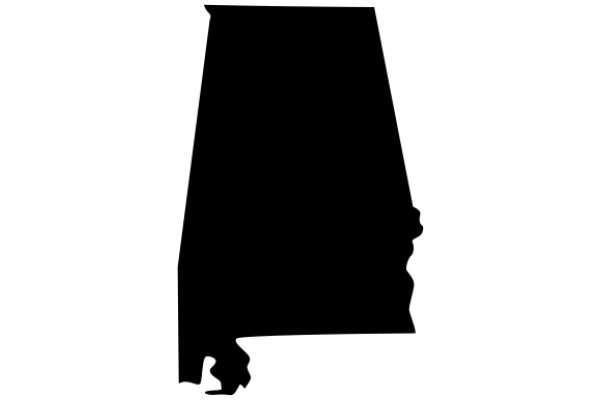 Silhouette of an American State: Alabama