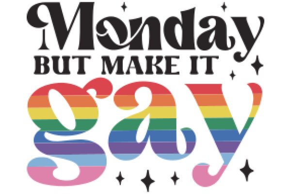 Monday But Make It Gay: A Celebration of LGBTQ+ Pride and Inclusion