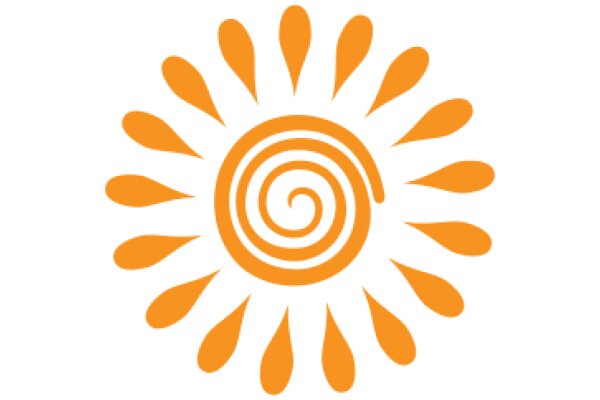 Vibrant Sunburst Logo: A Symbol of Radiance and Energy