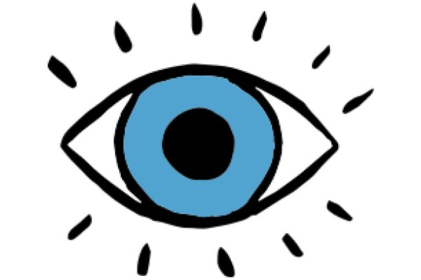 A Simple, Stylized Eye Icon