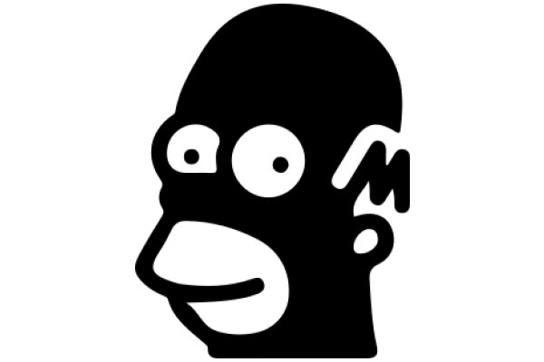 Simplistic Icon of Homer Simpson's Head