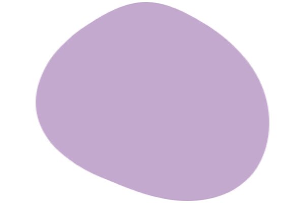 A Purple Oval: A Simple yet Captivating Image