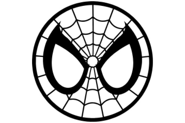 Spider-Man Logo on a White Background