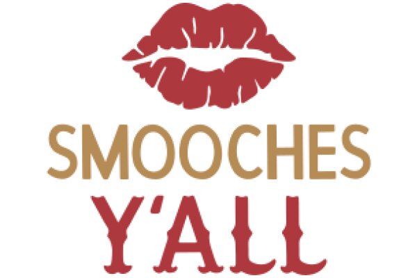 Smooches Y'all: A Playful Logo for a Southern-Inspired Brand