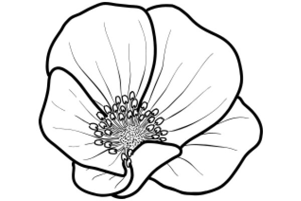 Stylized Flower Illustration