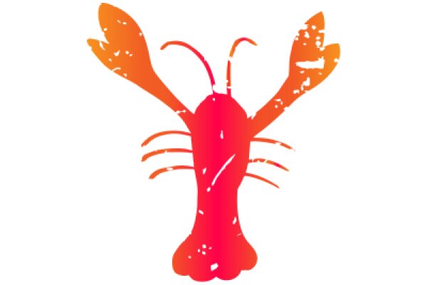 Vivid Red Lobster Illustration