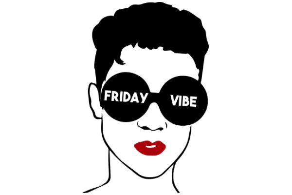 Friday Vibe: A Stylish Silhouette of a Man in Sunglasses