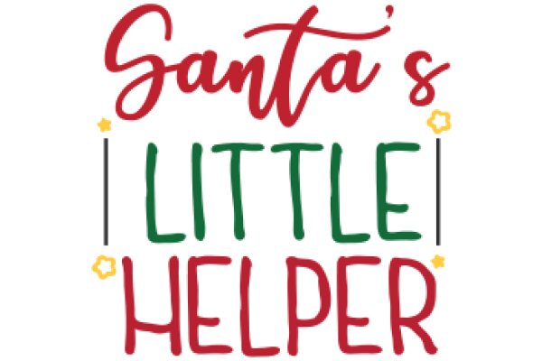 Santa's Little Helper: A Festive Logo