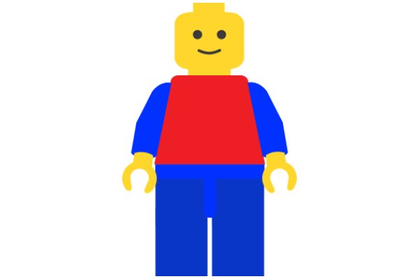 A Friendly and Colorful Lego Character