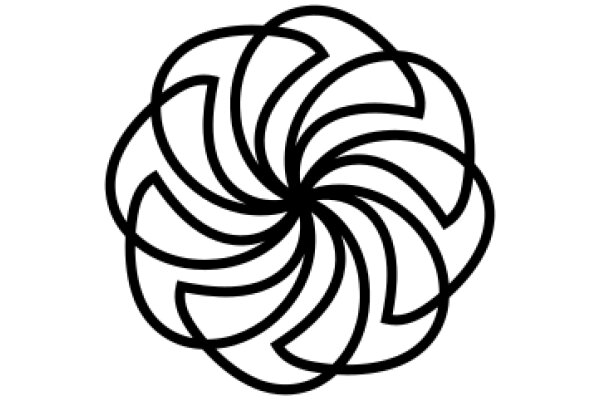 Stylized Spiral Design