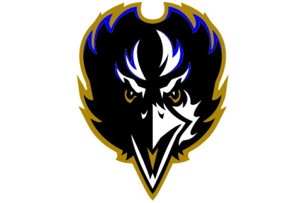 Stylized Black and Gold Eagle Logo