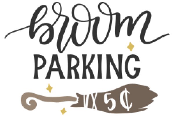 Brown Parking: A Stylish Sign for a Parking Service