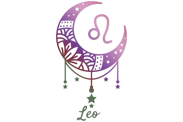 Leo's Enchanting Crescent Moon