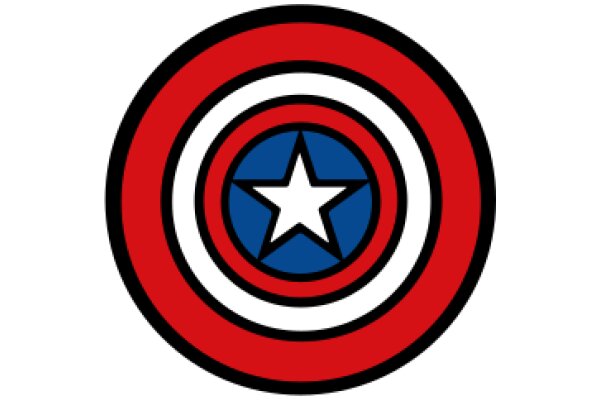 Vibrant Captain America Logo