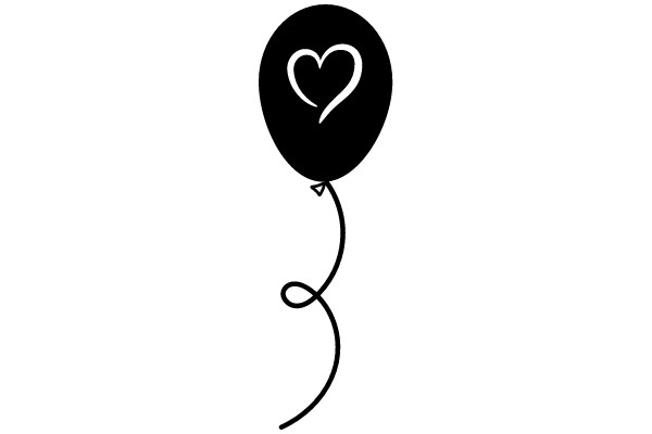 A Simple Heart Balloon