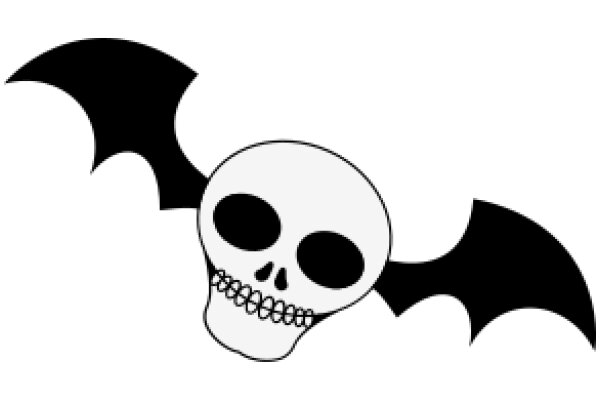 A Playful Contrast: The Skull and the Bat