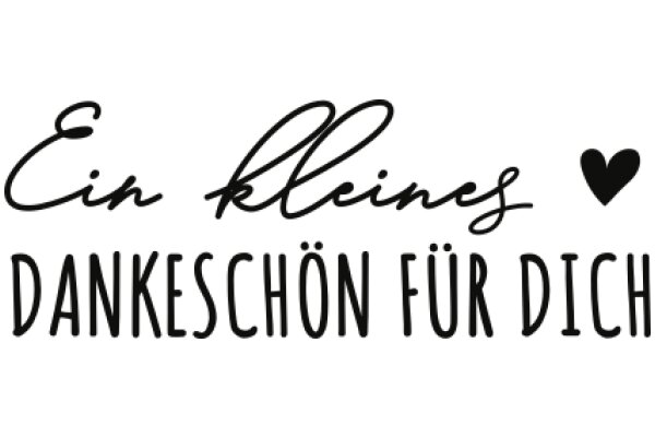 Ein kleines Dankeschön für Dich