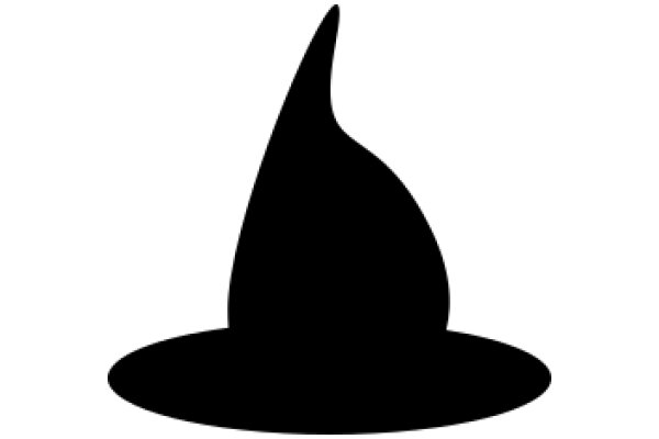 Silhouette of a Wizard's Hat