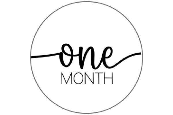 One Month: A Graphic Design Logo