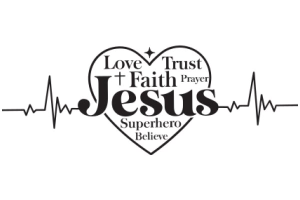 Love, Trust, and Faith in Jesus: A Symbol of Superhero Belief