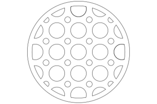 A Simple, Design of a Circle with Circles Inside