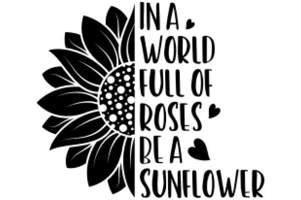 In a World Full of Roses, Be a Sunflower