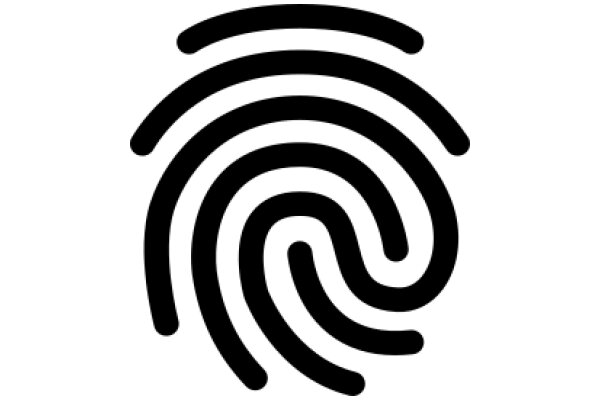 Simplistic Fingerprint Icon