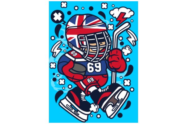 Vintage Hockey Poster: A British Icon