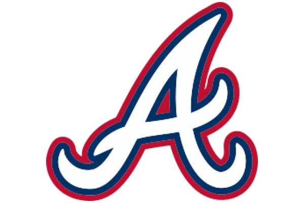 Stylized Atlanta Braves Logo with Curved Design