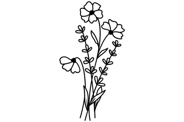 Floral Illustration: A Simple, Elegant Design