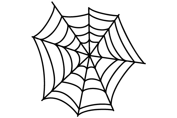 Spider Web Illustration