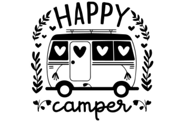 Happy Camping: A Symbolic Emblem of Adventure and Comfort