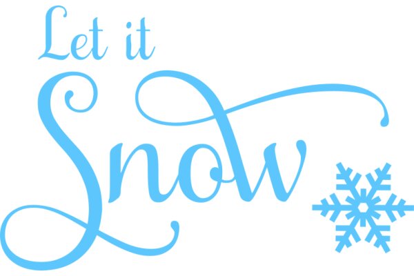 Let It Snow: A Festive Greeting