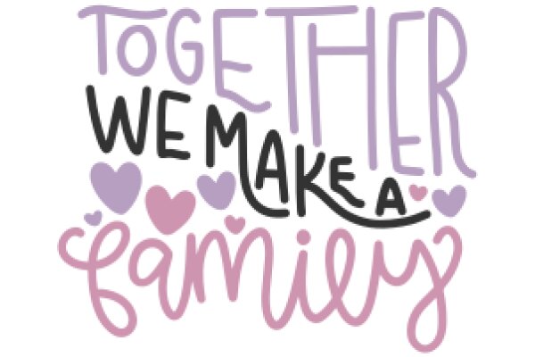 Together We Make a Family: A Heartwarming Affirmation