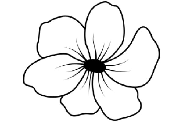 Simplistic Flower Illustration