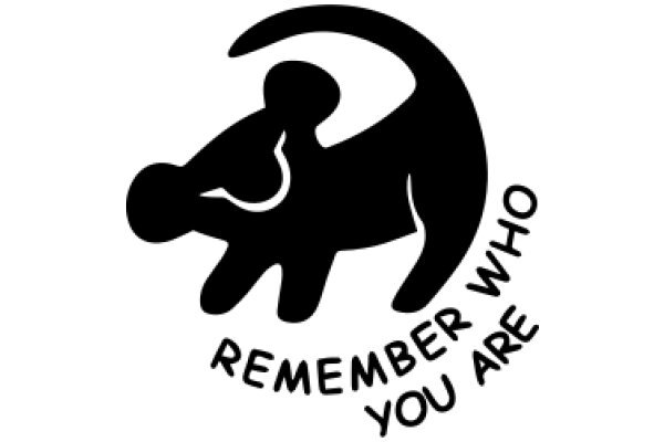 Remember Who: A Silhouette of a Monkey with a Message