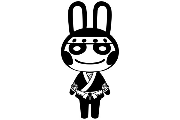 Stylish Samurai Bunny: A Unique Blend of Cute and Cool