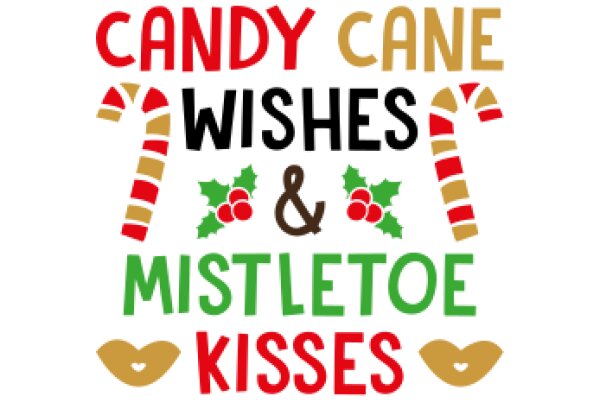 Candy Cane Wishes & Mistletoe Kisses: A Festive Holiday Greeting