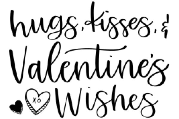 Valentine's Wishes: Hugs, Kisses, and a Heartfelt Message