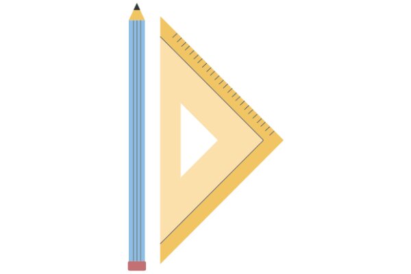 Educational Iconography: A Visual Guide to Pencil and Ruler