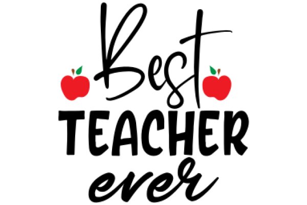 Best Teacher Ever: A Graphic Tribute to Excellence in Education