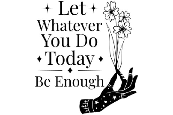 Let Whatever You Do Today Be Enough