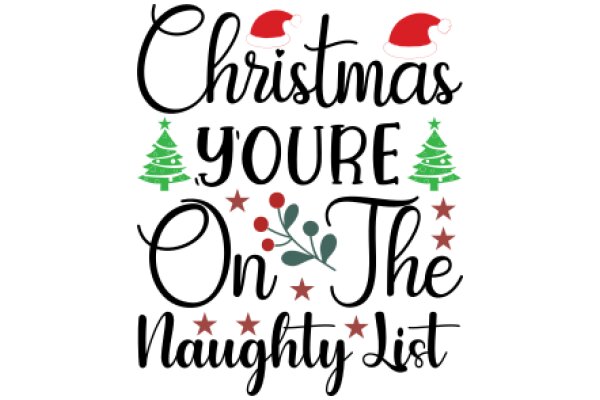 Merry Christmas, You're on the Naughty List!