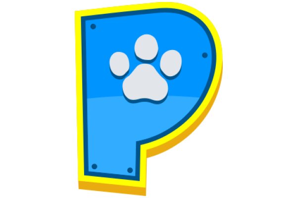 Vibrant Paw Print Logo Design