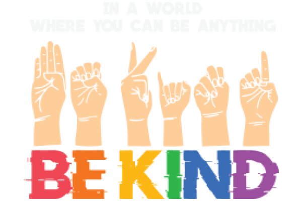 Be Kind: A World Where You Can Be Anything